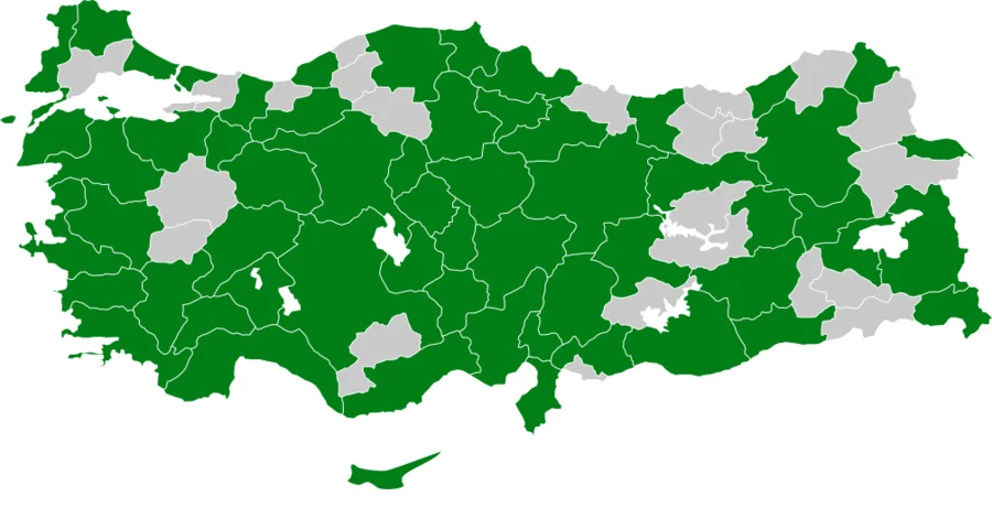 Erguvani Balıkçıl Türkiye dağılım haritası