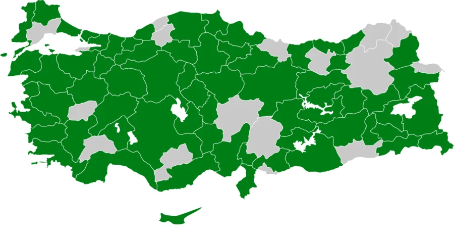 Halkalı Küçük Cılıbıt Türkiye dağılım haritası