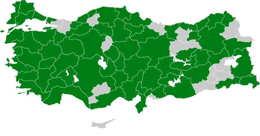Kara Leylek Türkiye dağılım haritası