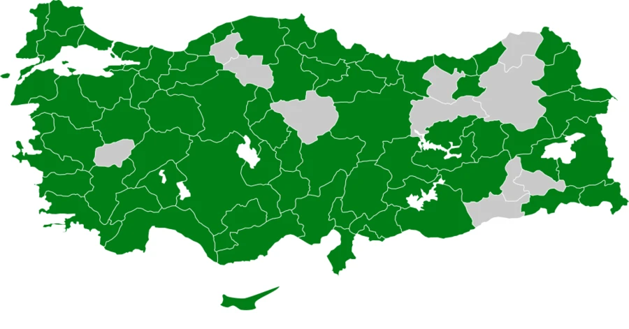 Karabaş Martı Türkiye dağılım haritası