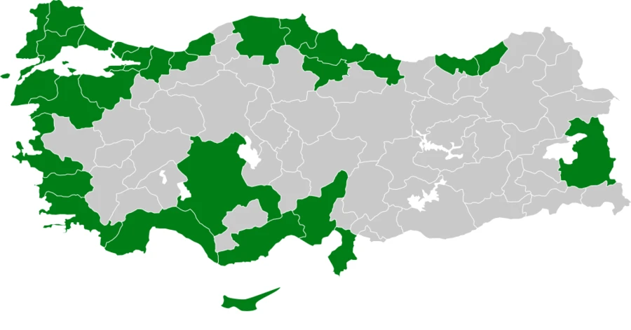 Karagagalı Sumru Türkiye dağılım haritası