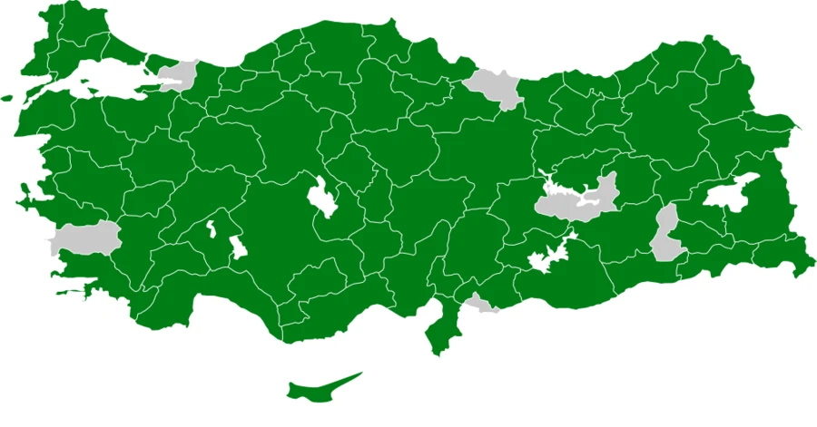 Ketenkuşu Türkiye dağılım haritası