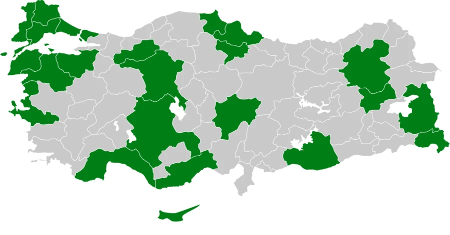 Kır Baykuşu Türkiye dağılım haritası